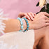 Eisblumen | Feenglas Armband